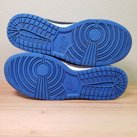Nike Men\'s Size 8 Dunk Low Retro Casual Shoes Hyper Royal Blue Black‎ Streetwear main image 7